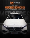 Mercedes E200 AMG White 2024